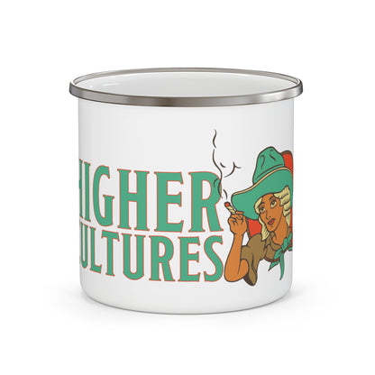 Enamel Camping Mug - Las Cruces - Cowgirl